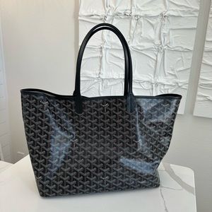 Black Goyard PM Louis Tote-Excellent condition